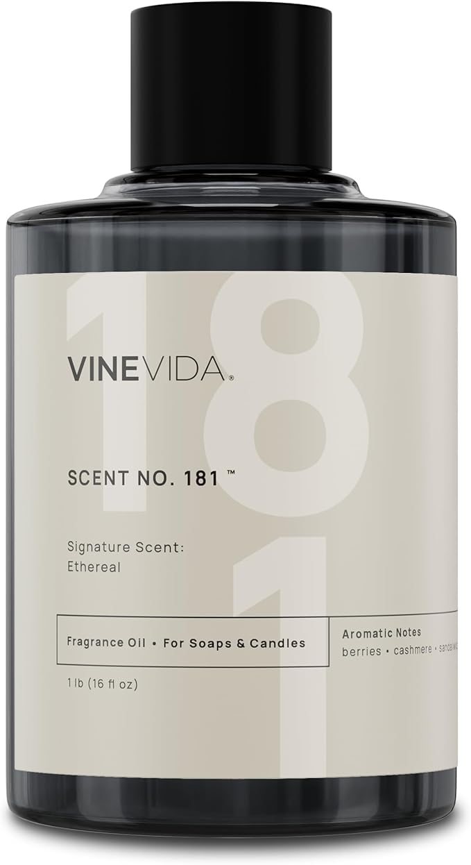 VINEVIDA [16 oz] Ethereal; Fragrance Oil for Candle Making and Soap Making - Premium Candle Scents for Soy Candles