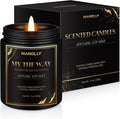 My The W.ay Hotel Candle, 9 oz Scented Candles for Home Soy Candle Wax, Inspired by The One Hotels, Luxury Long Lasting Aromatherapy Jar Candle Gifts for Men Women