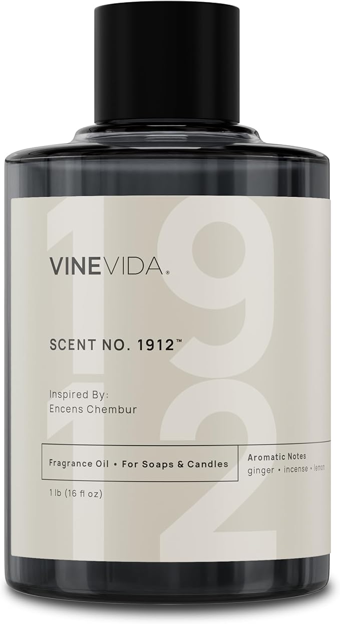 VINEVIDA [16 Oz] Inspired by: Encens Chembur; Fragrance Oil for Candle Making and Soap Making - Premium Candle Scents for Soy Candles