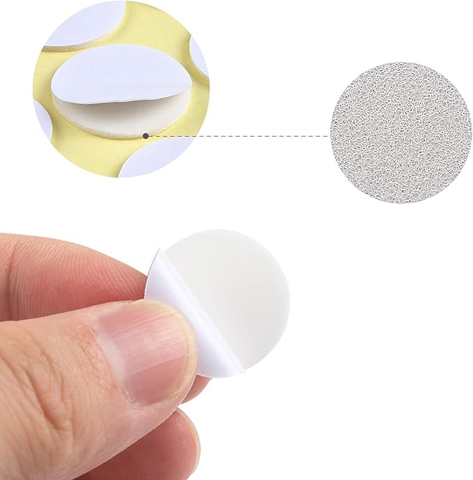 SANNIX 400PCS Candle Wick Stickers, Double-Sided Heat Resistant Stickers for Candle Making