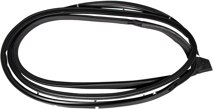 Car Door Seal Strip for Honda Fit Sedan 2003-2008 OE: 72350/72310/72850/72810-SEL-T01, Car Door Rubber Weather Stripping Soundproofing Edge Guards Edge Trim,Front Right