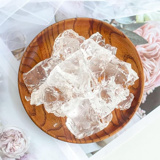 TooGet Transparent Jelly Wax DIY Candle Making Gel Wax Handmade Material Crystal Gel Candle for Candle Making and Handcraft Scented Candles Supplies - 32 OZ