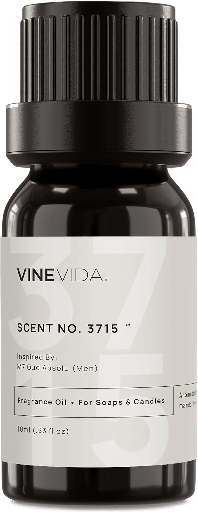 VINEVIDA [0.33 Oz] Inspired by: M7 Oud Absolu (Men); Fragrance Oil for Candle Making and Soap Making - Premium Candle Scents for Soy Candles