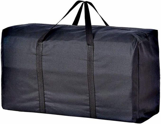 Extra Large Storage Bag for Moving Travel Bag Waterproof Large Moving Bag with Double Zippers and Reinforced Handles Large Capacity Duffle Bag for Moving Traveling Home Storage Packing, 160l,