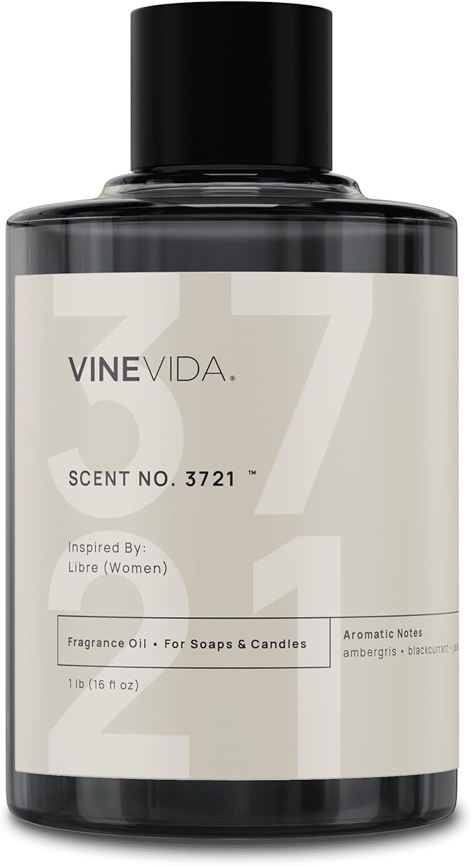 VINEVIDA [16 Oz] Inspired by: Libre (Women); Fragrance Oil for Candle Making and Soap Making - Premium Candle Scents for Soy Candles