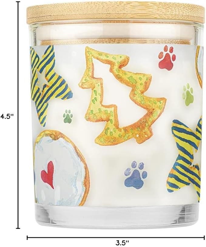 Pet House Candles Plant Based Cookie Scented Candle Clean Burning, Long Lasting for Home, Sugar Cookies