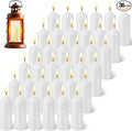 9 Hour Emergency Candles for Lantern (Lantern Not Included) 3.5 Inch White Candles Long Burning Survival Bougie Bulk for Outdoor Camping Power Outage Emergency Survival Preparedness