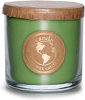 ECO CANDLE CO. Recycled Candle, Caramel Apple, 6 oz. - Scents of Granny Smith Apples and Creamy Caramel - 100% Soy Wax, No Lead, Kraft Paper Label & Lid, Hand Poured, Phthalate Free, Midwest Soybeans