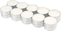 Stonebriar 40 Pack Unscented Mega Oversized Tea Light Candles with 9 Hour Extended Burn Time