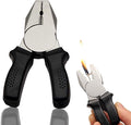 Creative Novel Lighter, Windproof Butane Torch, Refillable Butane Soft Flame Lighter, Barbecues, Candles, and Kitchens (No Gas) - Black
