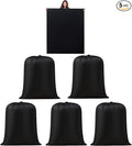 5-Pack Extra Large Moving Bags – 150L Heavy Duty Storage Bags for Clothes, Blankets, Laundry, College Dorm Essentials – Foldable, Zipper-Free, Reusable Organizer for Moving Boxes Replacement