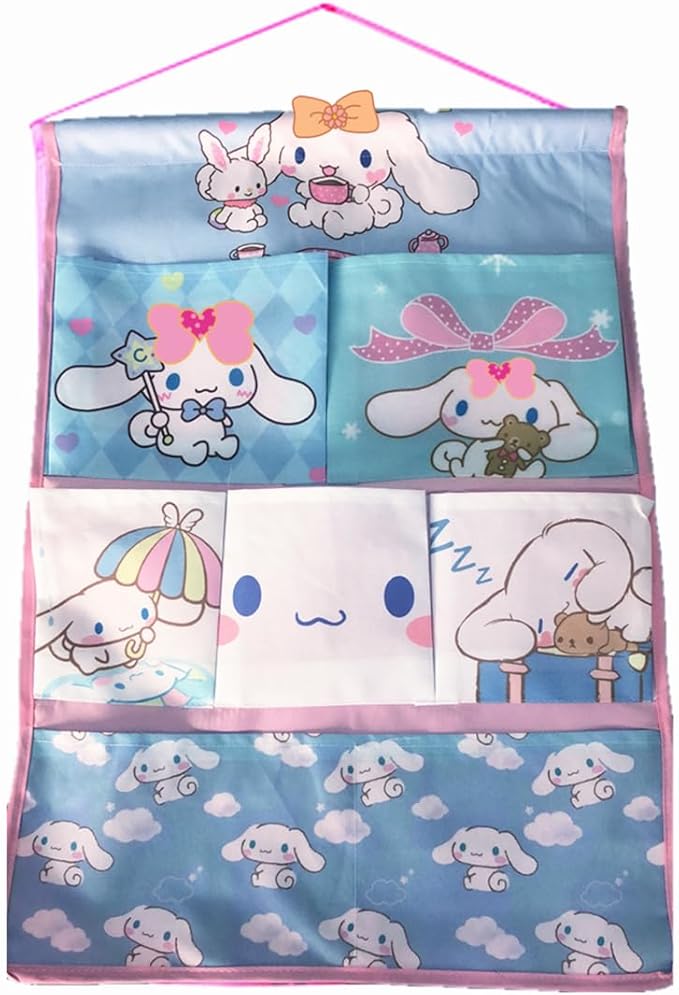 Kerr's Choice Wall Door Closet Hanging Storage Bag Cute Wall Bag Cute Nursery Room Decor Room Storage Gift for Girls Women