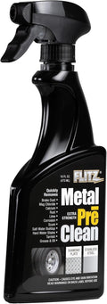 Flitz Metal Pre-Clean - 16oz of USA-Made Stainless Steel Cleaner Spray - Works on Aluminum, Brass, Copper, & More - Tarnish, Rust Remover for Metals - Non-Abrasive Aluminum Deoxidizer (1 Pack)