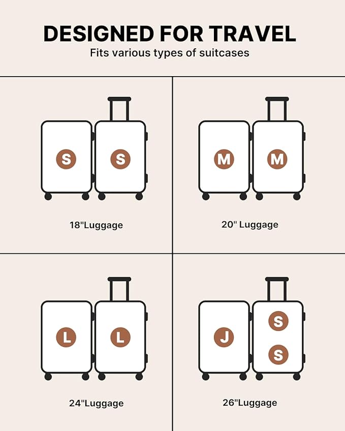 Travel Vacuum Seal Bags for Clothing with Rechargeable Cordless Pump, VINTAR 16 Pack (4J+4L+4M+4S) Carry-on Size Space Saver Vacuum Storage Bags, Compression Packing Bags for Luggage and Suitcase