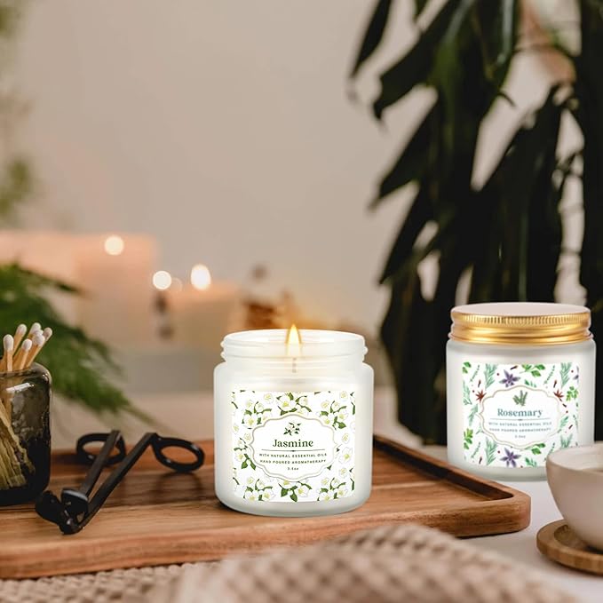 24 Pack Candles for Home Scented Aromatherapy Candles Gifts Set for Women, Natural Soy Wax Candle, 3.5 oz Long Lasting Candles, Birthday, Valentine, Christmas, Anniversary Present