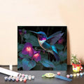 Paint by Numbers Kit for Adults Flower Paint by Numbers Bird DIY Crafts for Adults Canvas Paintings Kits, Hobbies for Women Art With Accessories for Home Wall Decor 24x24 Inch Without Frame H-8989