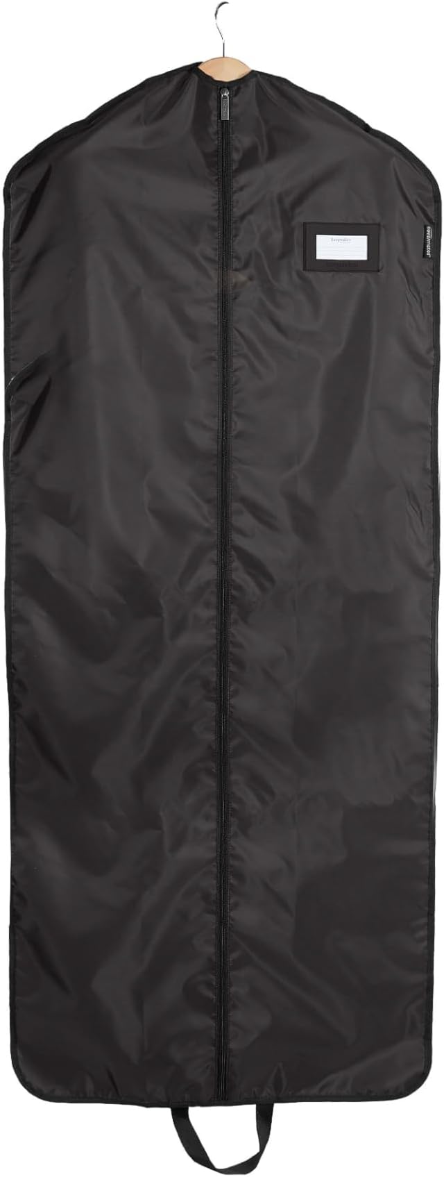 Covermates Keepsakes Garment Bag Set for Closet Storage and Travel – Breathable Suit and Dress Bags with ID Window and Carrying Handles – Heavy-Duty Hanging Wardrobe Protection Set, Black
