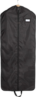 Covermates Keepsakes Garment Bag Set for Closet Storage and Travel – Breathable Suit and Dress Bags with ID Window and Carrying Handles – Heavy-Duty Hanging Wardrobe Protection Set, Black