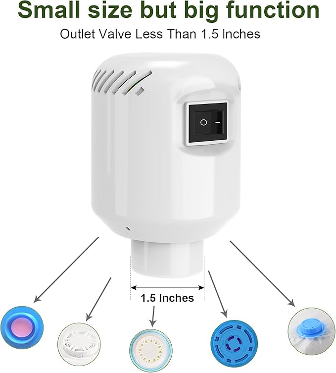 Vacuum Pump for Storage Bags Electric Pump for Vacuum Storage Bags Space Saver Bag Portable Electric Pump