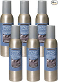 Yankee Candle Concentrated Air Freshener Room Spray, Odor Eliminator for Home, Bathroom, Warm Luxe Cashmere, 1.5 Oz (Pack of 6)