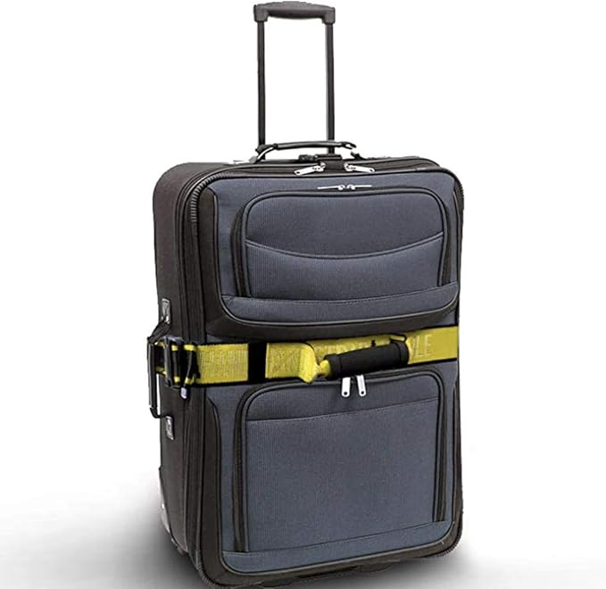4’ Carry Strap with Handle | 3-Pack | Heavy Duty | Adjustable Belt | Easy, Safe, Secure, Lifting, Moving, Carrying Heavy Boxes | Best Luggage Strap (3pk Strap-A-Handle 4ft. Length, 75lb. Capacity)