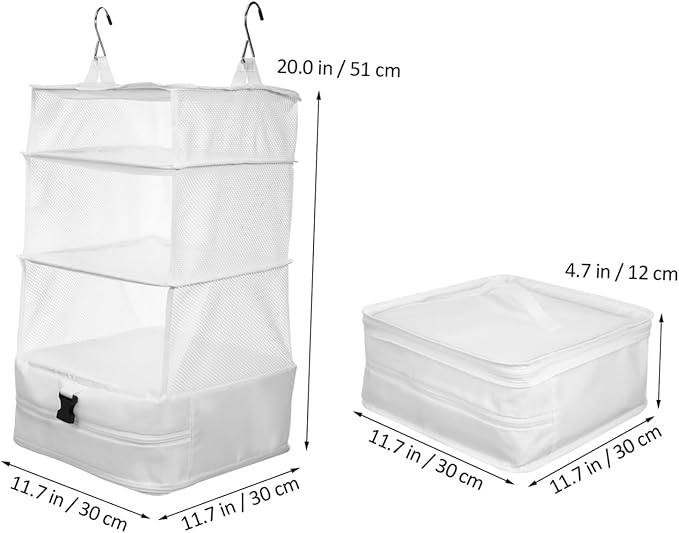 Mikinona Hanging Bag Storage Bag Organizer for Travel Pouches Packing Organizer