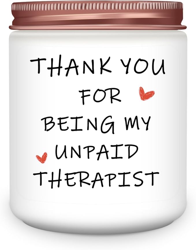 Best Friend Birthday Gifts for Women, Funny Mothers Day Friendship Sister Coworkers Bestie Mom Gag Gift for Her, Lavender Scented Candles