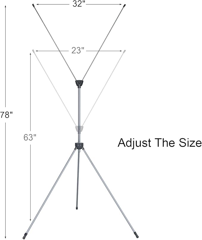 T-SIGN X Banner Stand, Banners & Signs for Business - 23inch x 63inch to 32inch x 78inch Adjustable Banner Holder - Portable Retractable Banner with Bag - Banner for Trade Show & Display (Pack of 2)