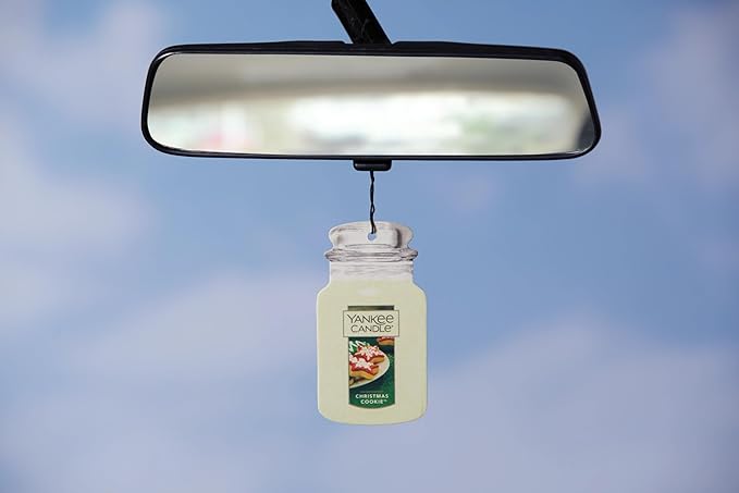 Yankee Candle Paper Car Jar, Christmas Cookie (Pack of 10)