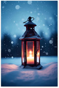 GUAIEUW Winter Candlelight Diamond Painting Kits DIY 5D Crystal Full Round Diamond Painting, Handmade Art for Living Room Home Wall Decor Birthday Gift 12x16 Inch, WZ8-0325-ZS-season-T8DCWA-CA9EEM