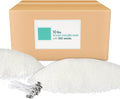 pliadvbu 10 lb Wax Sand DIY Pearl Candle Kit, 100 Wicks, Natural Pearl Wax, Reusable, Unscented Powder for Making, Weddings and Parties