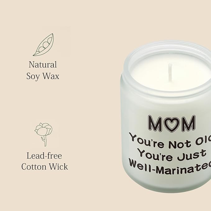Vanilla Coconut Candles - 7oz, Perfect Birthday & Mothers Day & Thanksgiving & Christmas Gifts for Mom from Daughter & Son