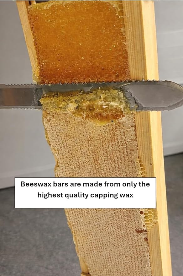 Ten POUNDS: Swampland Bees & Co., Florida. 100% Naturally Premium Yellow/Golden Beeswax. Ideal for Candles, Cosmetics, waxing bee Frames, etc. Triple Filtered & Hand Poured into Ten - 1lb Bars