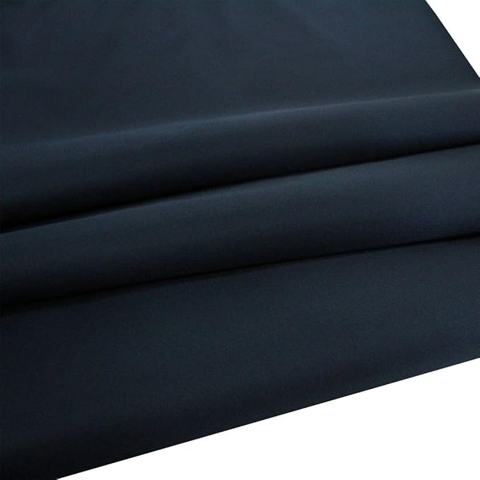 Mybecca Canvas Oxford Fabric Marine Waterproof Outdoor Awning 600 Denier by The Yard (Cut Separate by Yard for Prime Orders-1 Yard) (60"x36") Navy Blue
