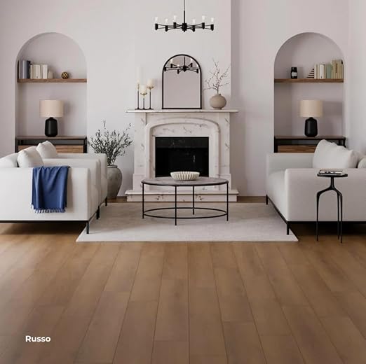 Flooret Laminate Flooring Arista 7" Bestsellers Sample Kit | 4 Pieces of 12" Cut Samples from Real Planks | DIY Click Installation, AC5 Scratch Rating Wear Layer