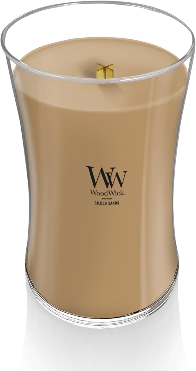 WoodWick Gilded Sands Large Hourglass Candle