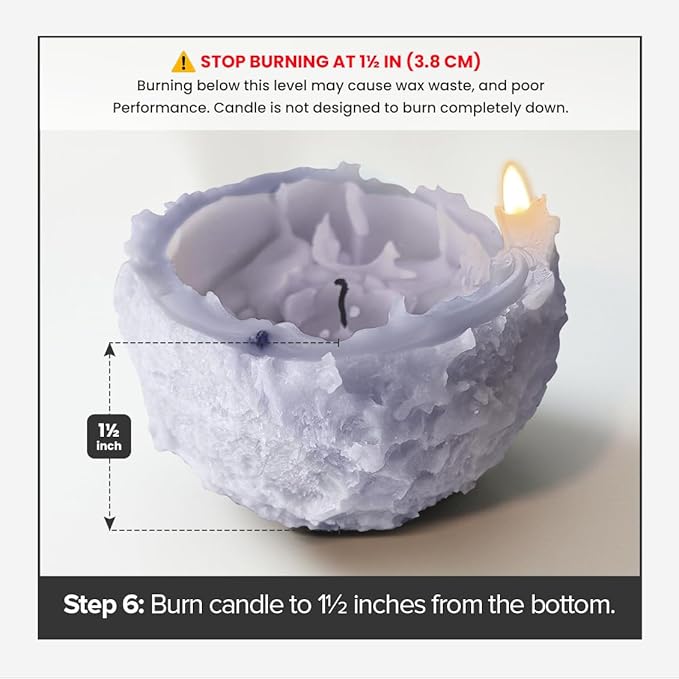 LUMINORA Spiral Scented Candle for Women & Men | Hand-Crafted Decorative Soy Wax Candle | Decor Wick Flower | Unique Twisted Spiral Burn Design | Aromatherapy Candle | Languid | (Lavender Scent)
