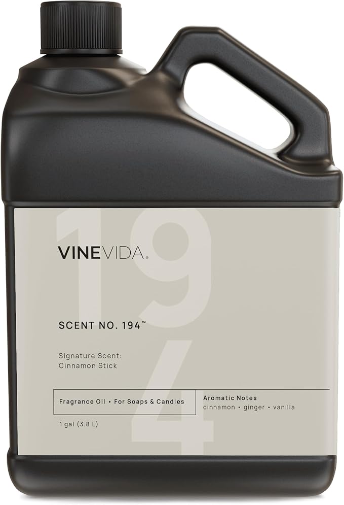 VINEVIDA [128 oz] Scent Cinnamon Stick; Fragrance Oil for Candle Making and Soap Making - Winter & Holiday Oils