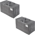VENO 2 Pack Extra Large Heavy Duty Moving Bags with Wide Opening & Reinforced Handles, Reusable Storage Tote Bags with Strong Zippers for Clothes, College Dorm Essentials & Moving Supplies