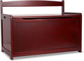 Melissa & Doug Wooden Toy Chest - Espresso