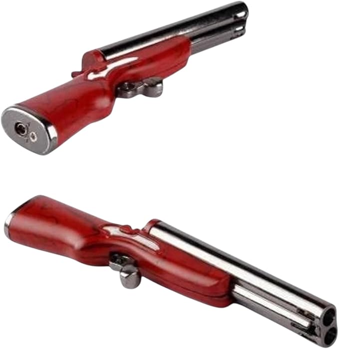 Extended Lighter with Easy Press Button for Elderly or Seniors, Multi Purpose Gas Lighters, Refillable Extended Wand, Pilot Light, Candles, Kitchen, Fireplace, Stove (No Fuel Inside)