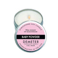 DEMETER Baby Powder Soy Candle, Scented Candles with Unique Fragrance, Perfect for Aromatherapy and Home Decor, Cute Candles for Travel and More