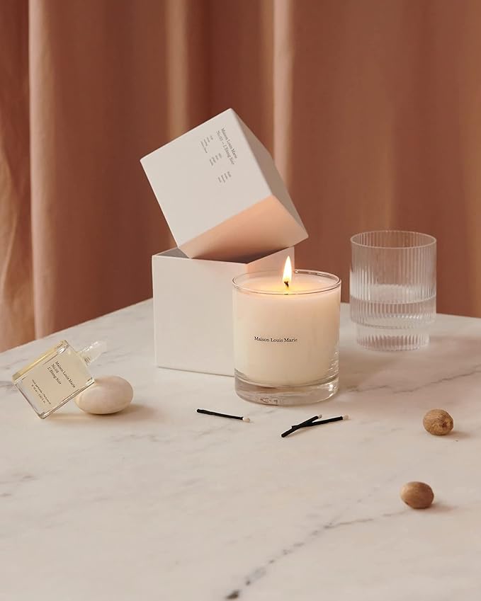Maison Louis Marie - No.03 L'Etang Noir Soy Wax Candle | Luxury Fragrances for a Modern World (8.5 oz | 240 g)