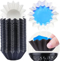 FANDOL Wax Melt Warmer Liners Reusable & Leakproof Candle Warmer Liners Wax Tray for Scented Wax,Electric Wax Warmers, Plug in Warmers, Candle Warmer,Wax Melter and Wax Burner(Black 50pcs)
