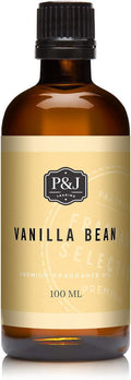 P&J Trading Fragrance | Vanilla Bean Oil 100ml - Candle Scents for Candle Making, Freshie Scent, Soap Making Supplies, Diffuser Oil Scents