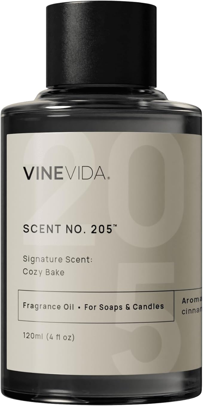 VINEVIDA [4 oz] Scent Cozy Bake; Fragrance Oil for Candle Making and Soap Making - Winter & Holiday Oils