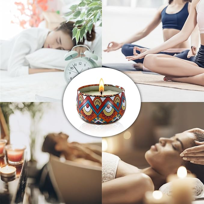Scented Candles - Long Lasting 2oz Candles in a Pack of 9. Create a Cozy and Relaxing Atmosphere with Our Fragrant Candles That Burn for 120 Hours. Perfect for Any Occasion or as a Gift.