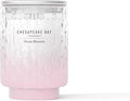 Chesapeake Bay, 8oz Ocean Blossom Scented Candle, Mood Evoking Fragrance, Textured Sea Glass-Inspired Jar, Premium Soy Blend Wax with Essential Oils, Coastal Fragrance for Home Décor or Gifting
