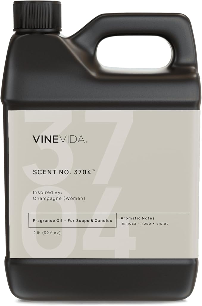 VINEVIDA [32 Oz] Inspired by: Champagne (Women); Fragrance Oil for Candle Making and Soap Making - Premium Candle Scents for Soy Candles