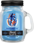Beamer Candle Co. - Rager High Tide Candle – Tropical Citrus & Ocean Breeze Scent – Citrus, Driftwood, Amber, Blue Musk - Odor Eliminating - High Fragrance - Small 4oz Mason Jar - 22 Hour Burn Time